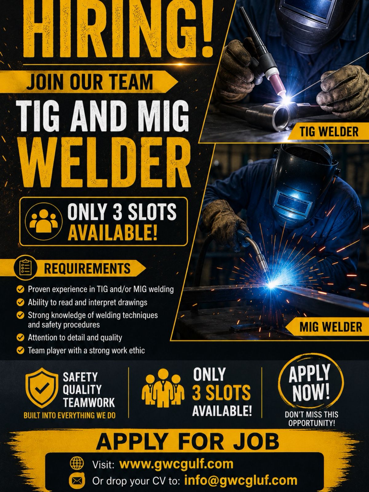 Recruitment poster 4